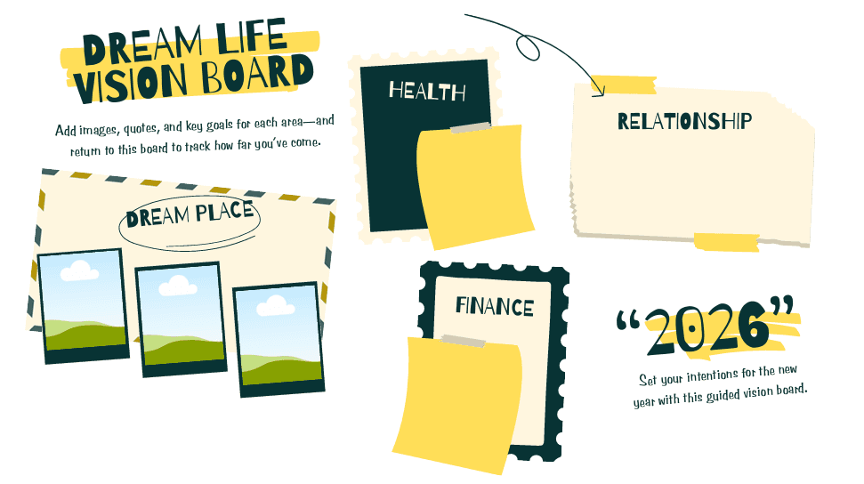 2026 Vision Board Template