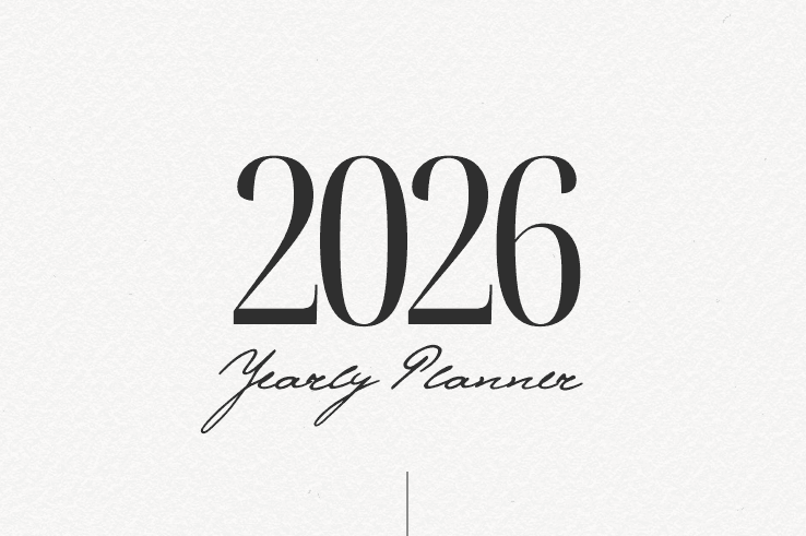 2026 Yearly Planner Preview